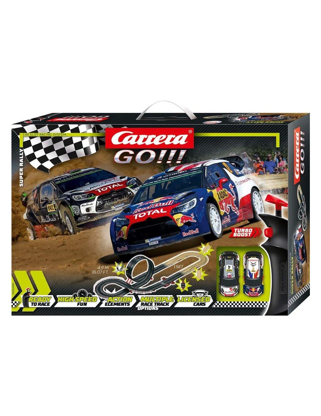 GIOCHI BOY: vendita online SUPER RALLY 20062495 PISTA CON 2 VEICOLI in offerta