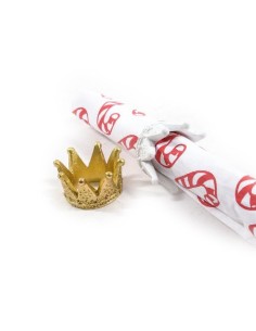 TAVOLA E CUCINA: vendita online PORTATOVAGLIOLI CORONA RESINA D5,5CM ASSORTITO in offerta