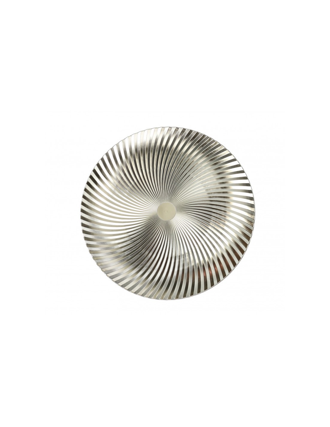 PIATTI: vendita online 51036 SOTTOPIATTO VORTICE CHAMPAGNE in offerta