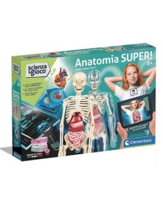 PRESCOLARI: vendita online Scienza e Gioco Super Anatomia – Kit Educativo Anatomia Umana con App AR per Ragazzi 8+ Anni in of...