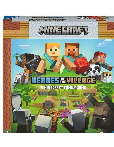 GIOCHI DI SOCIETA'E PUZZLE: vendita online GIOCO 20914 MINECRAFT HEROES OF THE VILLAGE in offerta