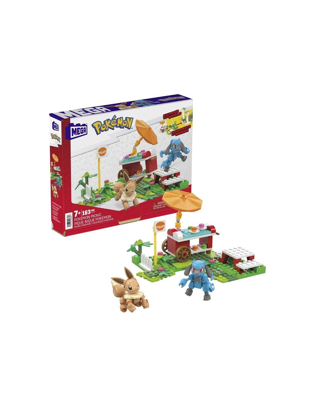GIOCATTOLO PUBBLICIZZATO: vendita online MEGA HDL80 POKEMON PIC-NIC in offerta