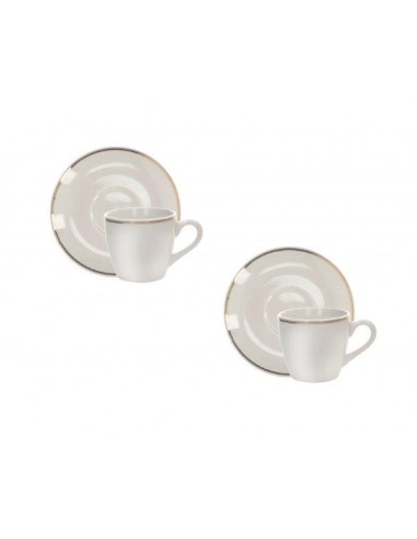 TAZZE CAFFE' E LATTE: vendita online SET 2TZ CAFFE PUNTO ORO 52633 in offerta