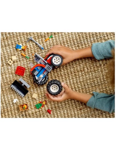 GIOCATTOLO PUBBLICIZZATO: vendita online LEGO City Trattore, Veicolo Giocattolo per Fattoria, Animali e Minifigure, Giochi pe...