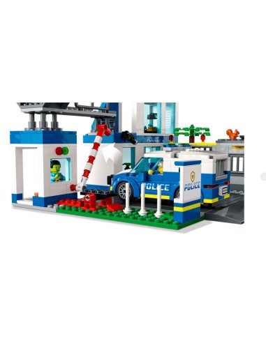 GIOCATTOLO PUBBLICIZZATO: vendita online LEGO City Police Stazione di Polizia, Elicottero Giocattolo, Macchina e Camion, Set ...