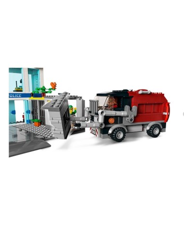 GIOCATTOLO PUBBLICIZZATO: vendita online LEGO City Police Stazione di Polizia, Elicottero Giocattolo, Macchina e Camion, Set ...