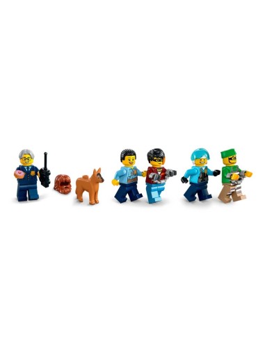 GIOCATTOLO PUBBLICIZZATO: vendita online LEGO City Police Stazione di Polizia, Elicottero Giocattolo, Macchina e Camion, Set ...