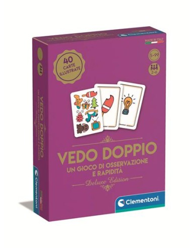 GIOCHI DI SOCIETA'E PUZZLE: vendita online GIOCO 16757 VEDO DOPPIO DELUXE in offerta