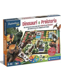 PRESCOLARI: vendita online SAPIENTINO CLEMENTONI DINOSAURI E PREISTORIA GIOCO EDUCATIVO PER BAMBINI in offerta