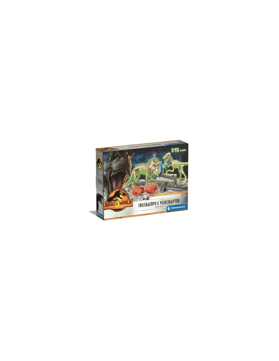 GIOCATTOLO PUBBLICIZZATO: vendita online JURASSIC WORLD KIT TRICERATOPO E VELOCIRAPTOR 19307 in offerta