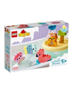 GIOCATTOLO PUBBLICIZZATO: vendita online DUPLO 10966 ISOLA ANIMALETTI GALLEGGIANTE in offerta 2