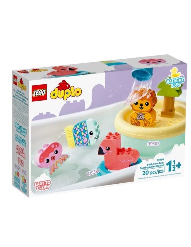 GIOCATTOLO PUBBLICIZZATO: vendita online DUPLO 10966 ISOLA ANIMALETTI GALLEGGIANTE in offerta