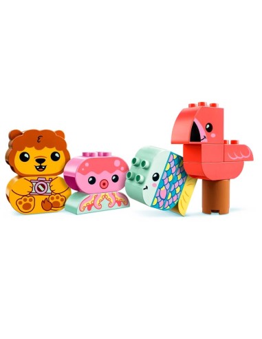 GIOCATTOLO PUBBLICIZZATO: vendita online DUPLO 10966 ISOLA ANIMALETTI GALLEGGIANTE in offerta
