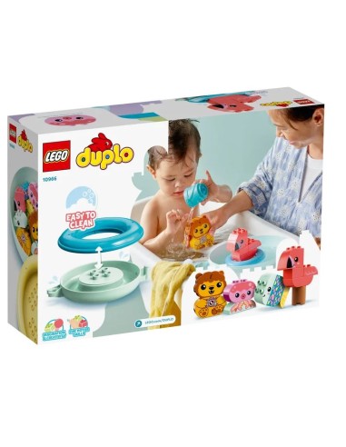 GIOCATTOLO PUBBLICIZZATO: vendita online DUPLO 10966 ISOLA ANIMALETTI GALLEGGIANTE in offerta