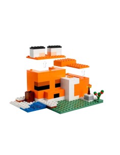 GIOCATTOLO PUBBLICIZZATO: vendita online LEGO Minecraft Il Capanno della Volpe 21178, set con zombie, animali e casa, giochi ...