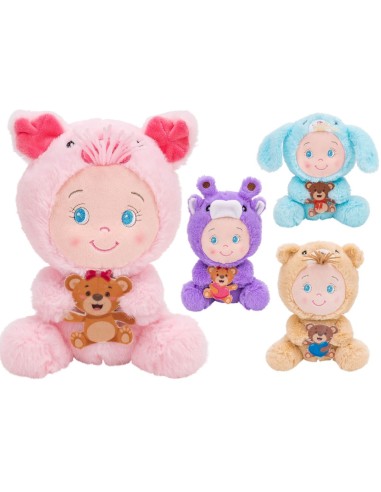 PELUCHE: vendita online PELUCHE 41085 BABY 23CM TUTINA ANIMALE ASSORTITO in offerta