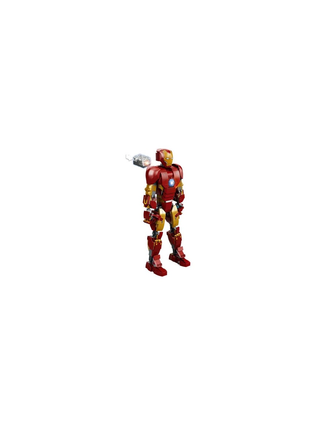 GIOCATTOLO PUBBLICIZZATO: vendita online LEGO Marvel Iron Man Personaggio Snodabile, Giocattolo Super Heroes per Bambini 9+ d...