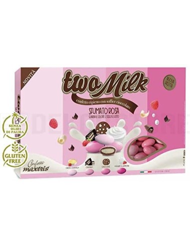 CIOCCOLATO - CONFETTI: vendita online 538X537 TWO MILK SFUM ROSA 1KG in offerta