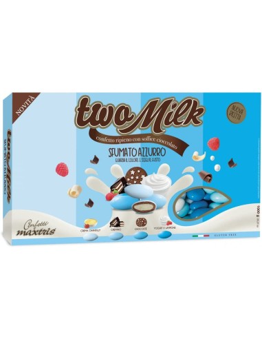 CIOCCOLATO - CONFETTI: vendita online 538X538 CONF.TWO MILK SFUM AZZ 1KG in offerta