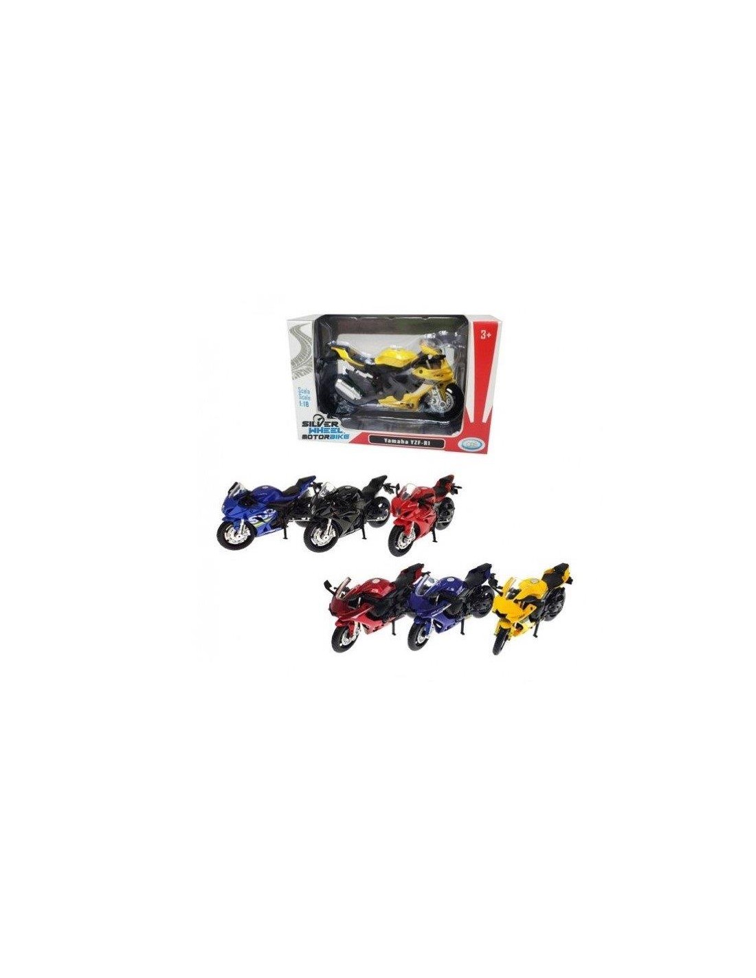 GIOCHI BOY: vendita online SILVER WHEEL, MOTO GIAPPONESI DIE CAST, SCALA 1:18, RUOTE LIBERE, LICENZE SUZUKI E YAMAHA, MODELLI...