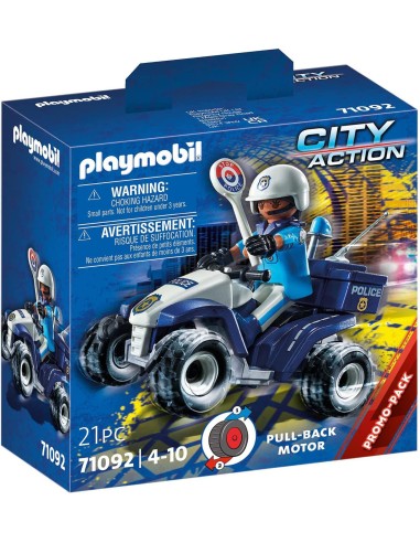 GIOCATTOLO PUBBLICIZZATO: vendita online CITY ACTION 71092 QUAD POLIZIA in offerta