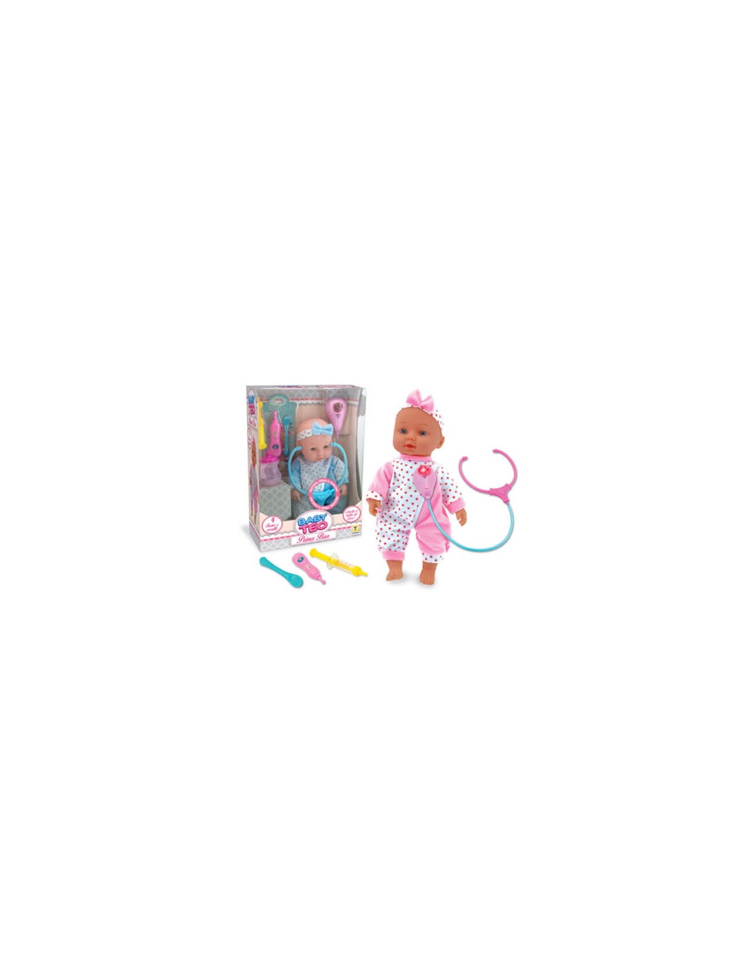 GIOCHI GIRL: vendita online BABY TEO 66145 BAMBOLOTTO PRIMA BUA in offerta