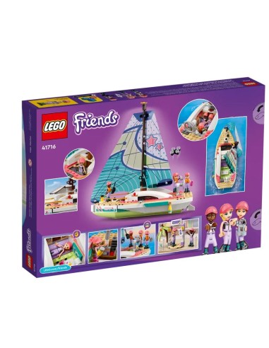 GIOCATTOLO PUBBLICIZZATO: vendita online FRIENDS 41716 BARCA A VELA DI STEPHANIE in offerta