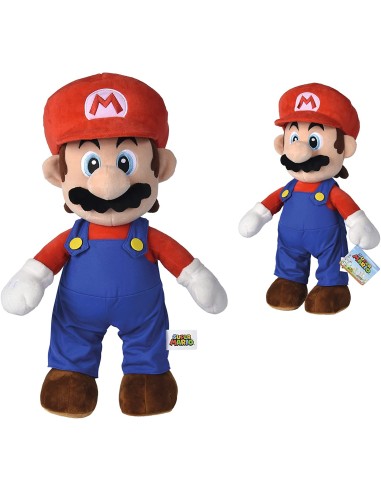 PELUCHE: vendita online SUPERMARIO 109231013 MARIO PELUCHE 50CM in offerta