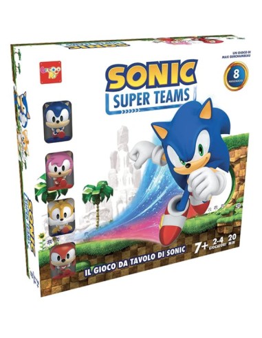 GIOCHI DI SOCIETA'E PUZZLE: vendita online GIOCO 21194974 SONIC SUPER TEAMS in offerta