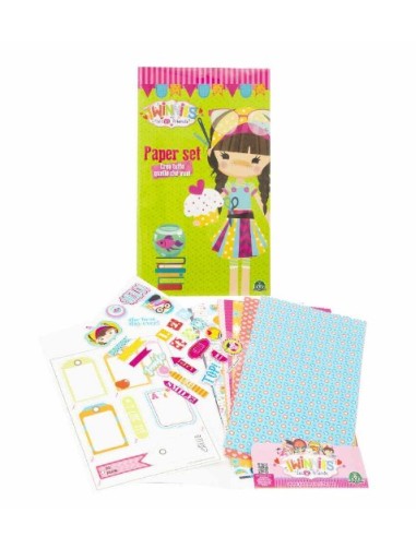 GIOCATTOLO PUBBLICIZZATO: vendita online TWINNIES TNN07000 PAPER SET in offerta