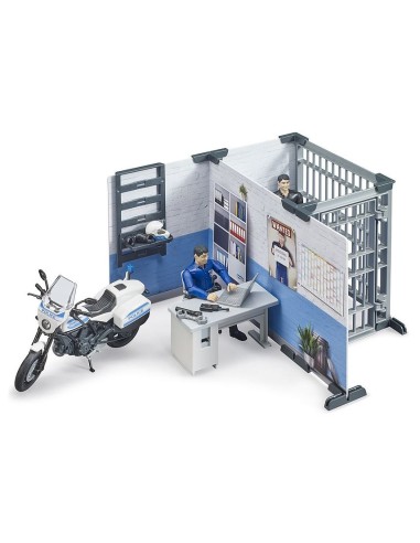 GIOCHI BOY: vendita online PLAYSET 62732 STAZIONE POLIZIA CON MOTO in offerta