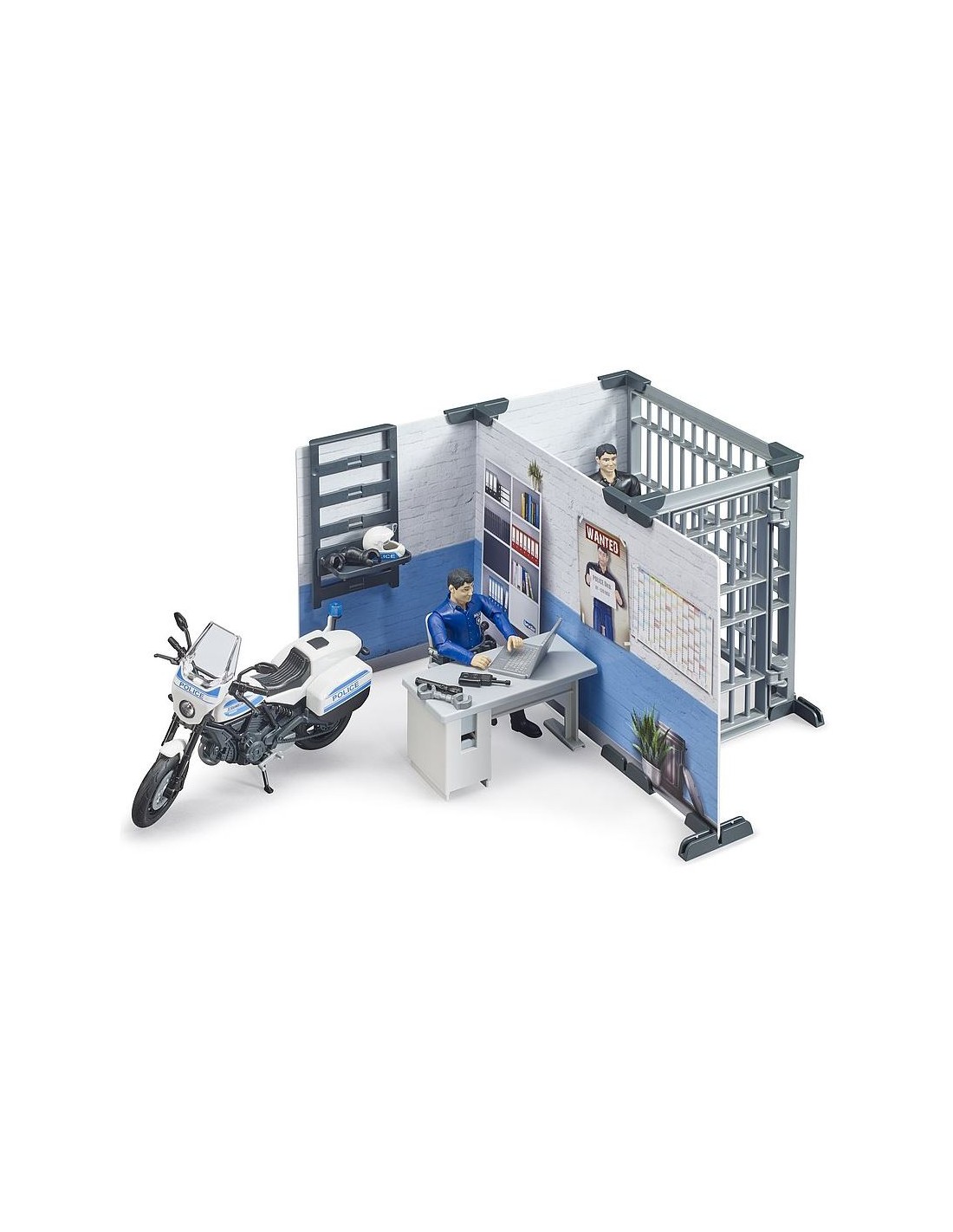 GIOCHI BOY: vendita online PLAYSET 62732 STAZIONE POLIZIA CON MOTO in offerta