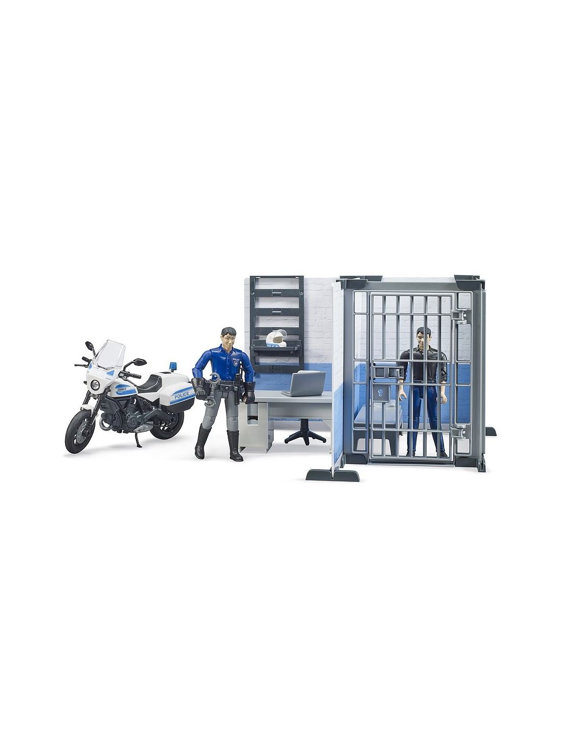 GIOCHI BOY: vendita online PLAYSET 62732 STAZIONE POLIZIA CON MOTO in offerta
