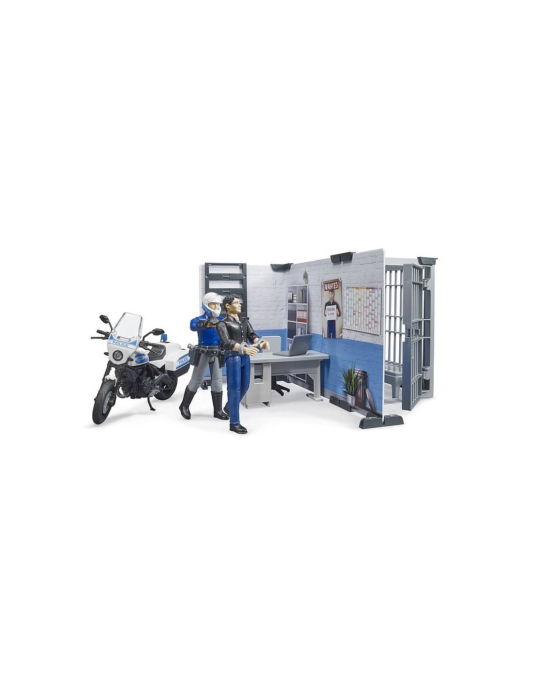 GIOCHI BOY: vendita online PLAYSET 62732 STAZIONE POLIZIA CON MOTO in offerta