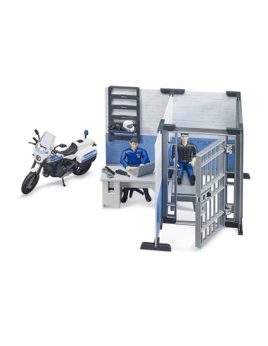 GIOCHI BOY: vendita online PLAYSET 62732 STAZIONE POLIZIA CON MOTO in offerta