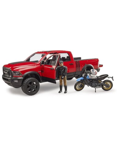 GIOCHI BOY: vendita online RAM 2500 POWER WAGON SCRAMBLER E PERSONAGGIO 02502 BRUDER SPIELWAREN in offerta