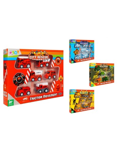 GIOCHI BOY: vendita online SET 6 VEICOLI 41156 FRIZIONE ASSORTITO in offerta