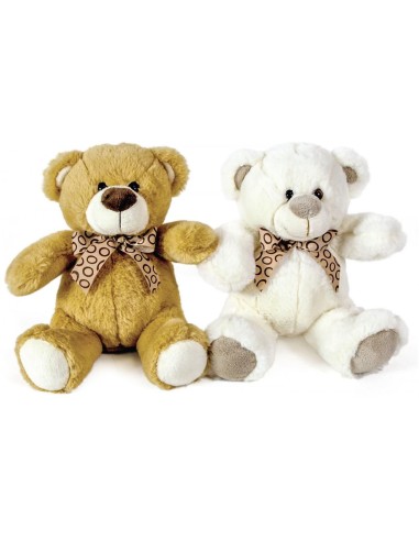 PELUCHE: vendita online ORSETTO 24921 C/FIOCCO 30CM ASS in offerta