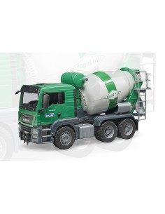 Camion con Betoniera MAN TGA Bruder, Giocattolo Educativo con Tamburo Azionato | shop in casa 2