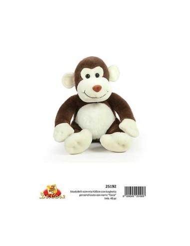 PELUCHE: vendita online PELUCHE 25192 SCIMMIETTA COCO 20CM in offerta