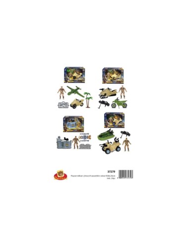 GIOCHI BOY: vendita online PLAYSET 37279 FORZE MILITARI ASSORTITO in offerta