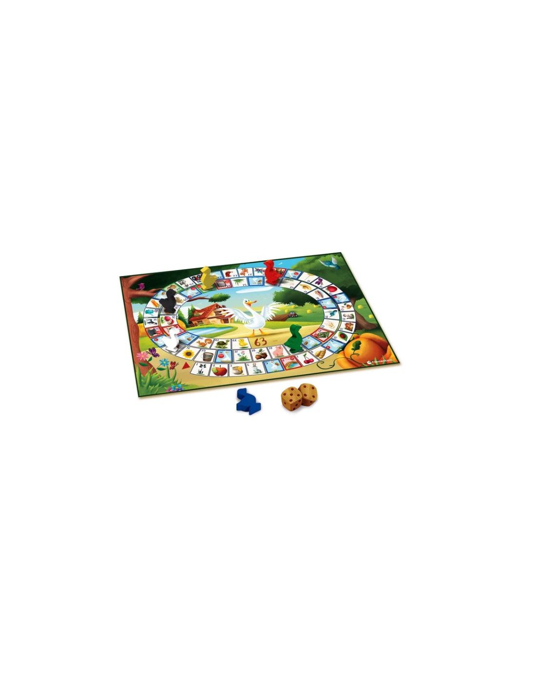 GIOCHI DI SOCIETA'E PUZZLE: vendita online CLEMENTONI, GIOCO DELL’OCA DELUXE, GIOCO DA TAVOLO, 38X27X5 CM in offerta