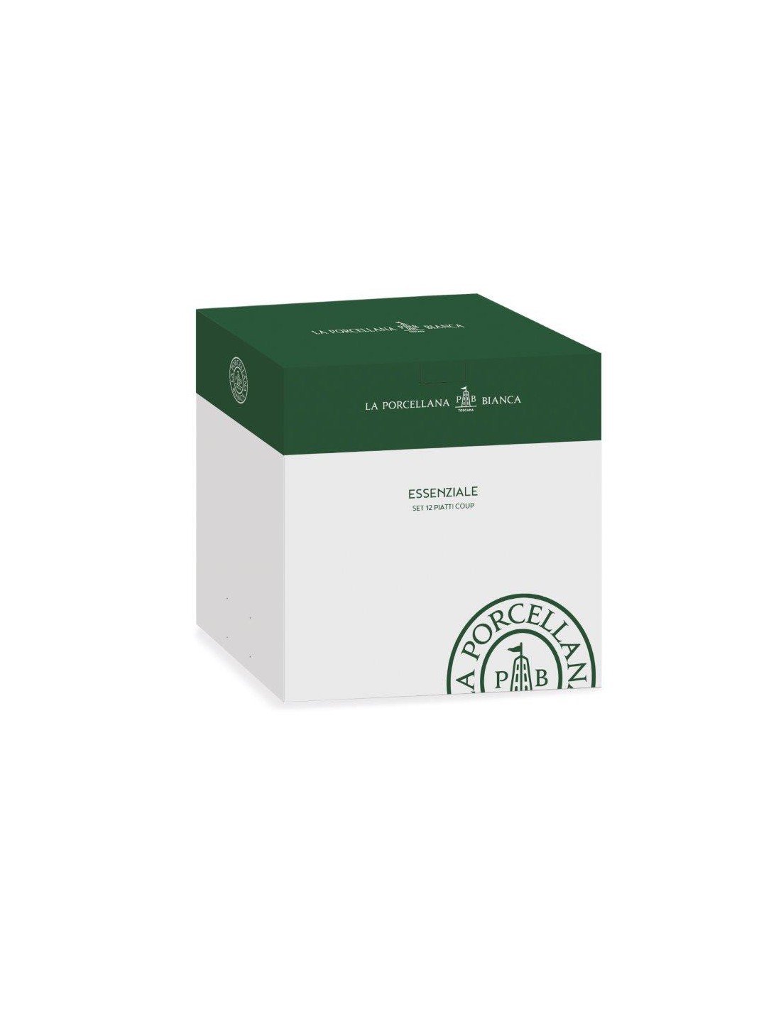 SERVIZI TAVOLA: vendita online Set Tavola Essenziale 12 pezzi Coup - La Porcellana Bianca, Eleganza Minimal in offerta