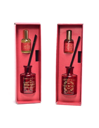 PROFUMATORI: vendita online SET 2PZ DIFFUSORI DI ESSENZA 180ML CON SPRAY 50ML PROFUMI ASSORTITI in offerta