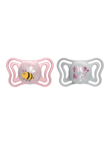 BIBERON - CIUCCETTI - TETTARELLE: vendita online SUCCHIETTO LIGHT 2/6 ROSA CH 7103711 in offerta