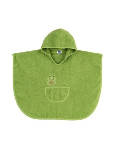 TESSILE: vendita online PONCHO SPUGNA VERDE CH 115031 in offerta