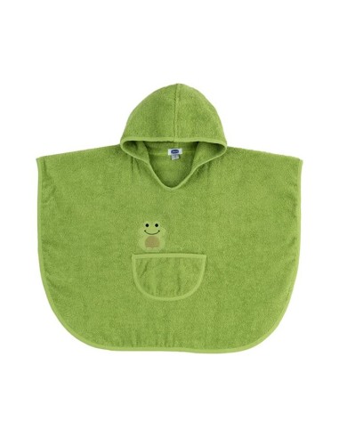 TESSILE: vendita online PONCHO SPUGNA VERDE CH 115031 in offerta