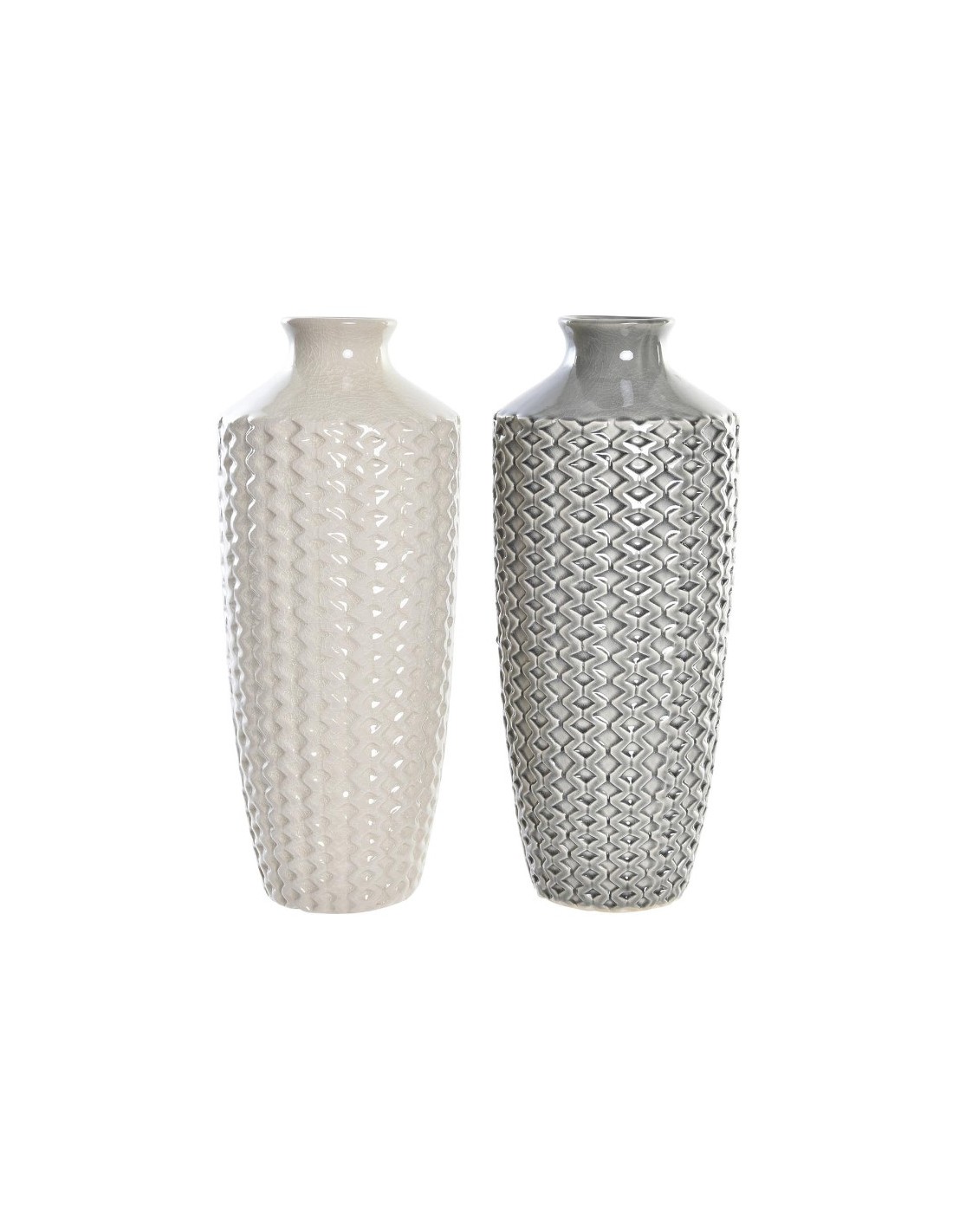 VASI D'ARREDO: vendita online VASO LD195056 PORCELLANA 16X16X40CM COLORI ASSORTITI in offerta