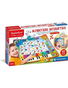 PRESCOLARI: vendita online SAPIENTINO ALFABETIERE INTERATTIVO 17728 in offerta