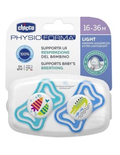 BIBERON - CIUCCETTI - TETTARELLE: vendita online SUCCHIETTO LIGHT AZZURRO 16/3 6 CH 7103921 in offerta